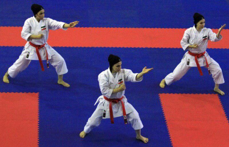 Iranians at women’s kata final world karate competitions – Women's rights
