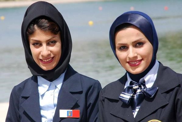 Two Iranian female judges to referee Asian rowing games